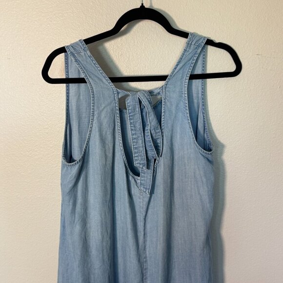 Cloth & Stone Light Blue Sleeveless Dress - Picture 4 of 5
